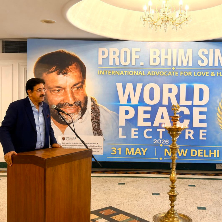 Sandeep Marwah Addresses Commemorative Event Honouring Revolutionary Leader Prof. Bhim Singh 6