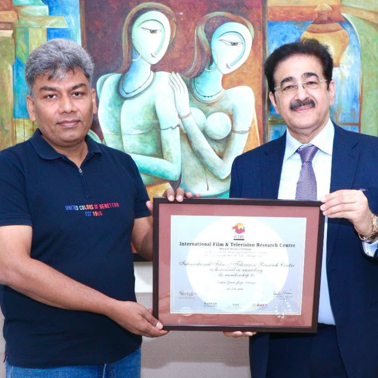 Justice Anand Singh Bahrawat Visits AAFT, Conferred Honorary Membership of IFTRC 6