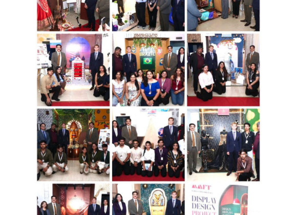 AAFT School of Interior Design Showcases Global Cultures Through Creative Exhibition at Marwah Studios 7