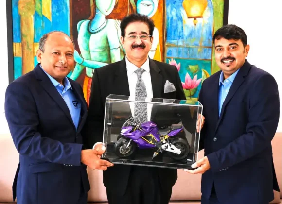 EcoPlanet Motors Presents First Electric Motorcycle Prototype to ICMEI at Marwah Studios 749301187_1066575499372988_1738908651404834738_n