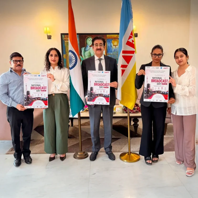 AAFT Celebrates National Broadcast Day at Marwah Studios with Rotary E-Club of Winter Haven 755951296_1708568916932356_3116861451486792237_n