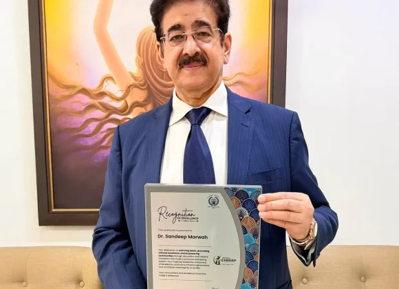 AAFT Conferred National Leadership Award at Bharat Samman 2026 756440934_1737958183993481_7225629445300387574_n