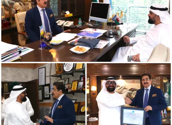 Indo-UAE Film and Cultural Forum Strengthens Cultural Relations; Dr. Mansoor Al Obeidli Conferred Life Membership of WPDRF 758274265_2040281833297759_4805665696271256046_n