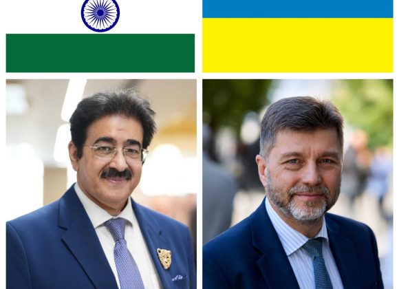 Dr Sandeep Marwah Congratulates Ukraine on Independence Day 44608063-be9b-4d6c-bbac-7e9f945ed0ac
