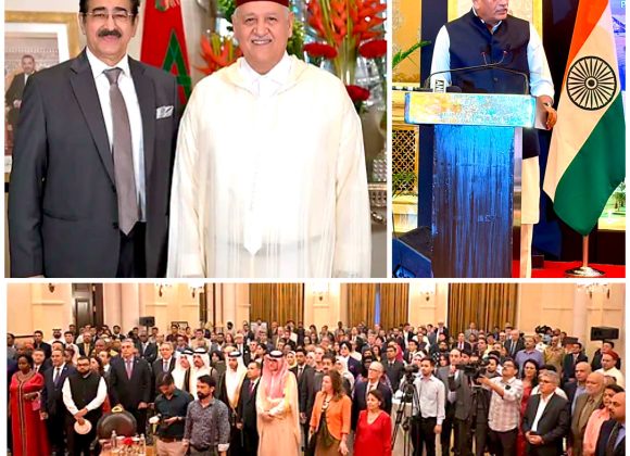 Dr. Sandeep Marwah Attends National Day Celebration of the Kingdom of Morocco as Chair of Indo-Morocco Film and Cultural Forum 760545387_1638120271069386_7666118597426246941_n