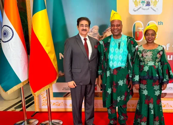 Dr. Sandeep Marwah Attends the 66th Anniversary Celebration of the National Day of the Republic of Benin 760671423_2807936896232224_1157494313656163181_n