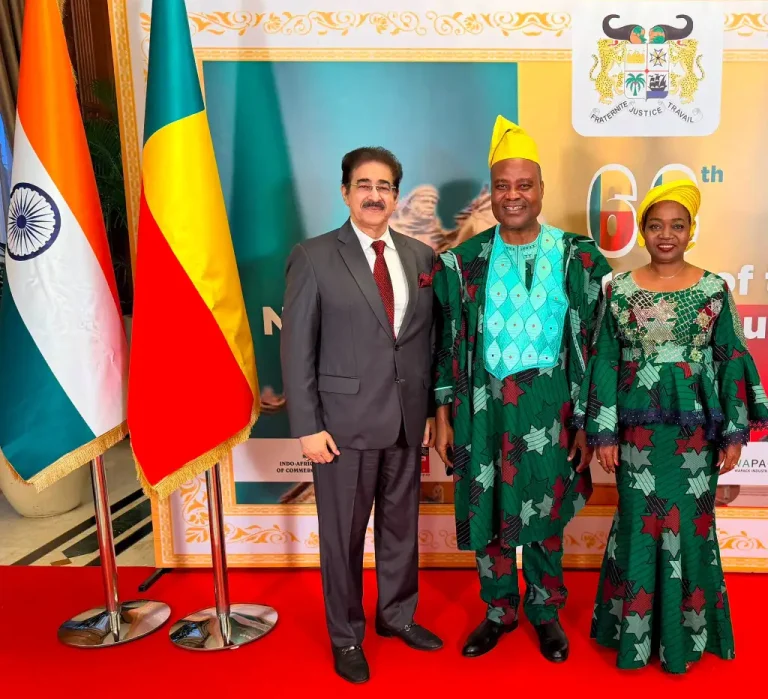 Dr. Sandeep Marwah Attends the 66th Anniversary Celebration of the National Day of the Republic of Benin 760671423_2807936896232224_1157494313656163181_n