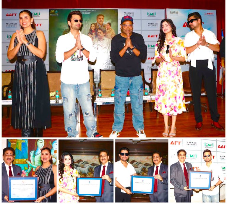 Team of Feature Film Arya Bhatt Ka Zero Visits AAFT 761376448_1609024091233103_2778739335742297311_n