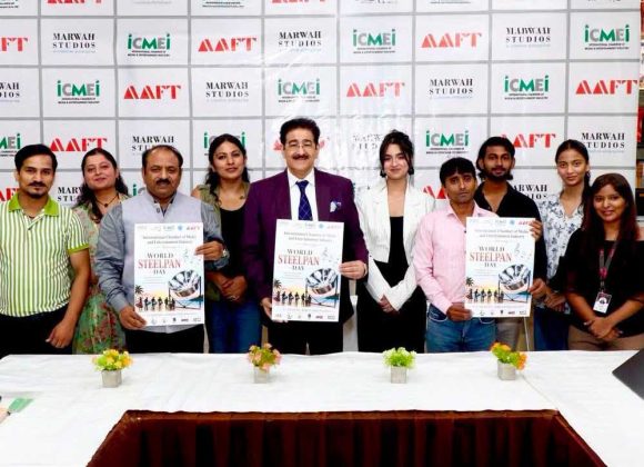 Rotary E Club of Winter Haven and AAFT Celebrate World Steelpan Day at Marwah Studios 770759028_1058179506621565_2048359521752653370_n