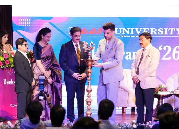 AAFT Raipur Welcomes New Academic Session 2026 with Star-Studded Inauguration by Karan Kundrra 782637986_28550556194550674_2385371316850361509_n