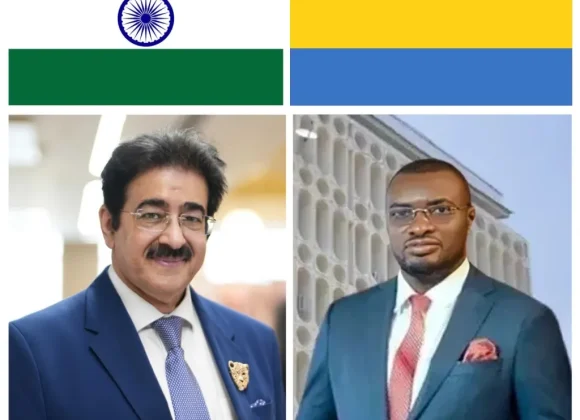 Dr. Sandeep Marwah Congratulates Ambassador of Gabon and People of Gabon on Independence Day 90403b18-9b61-472b-a762-e7e038eec24e