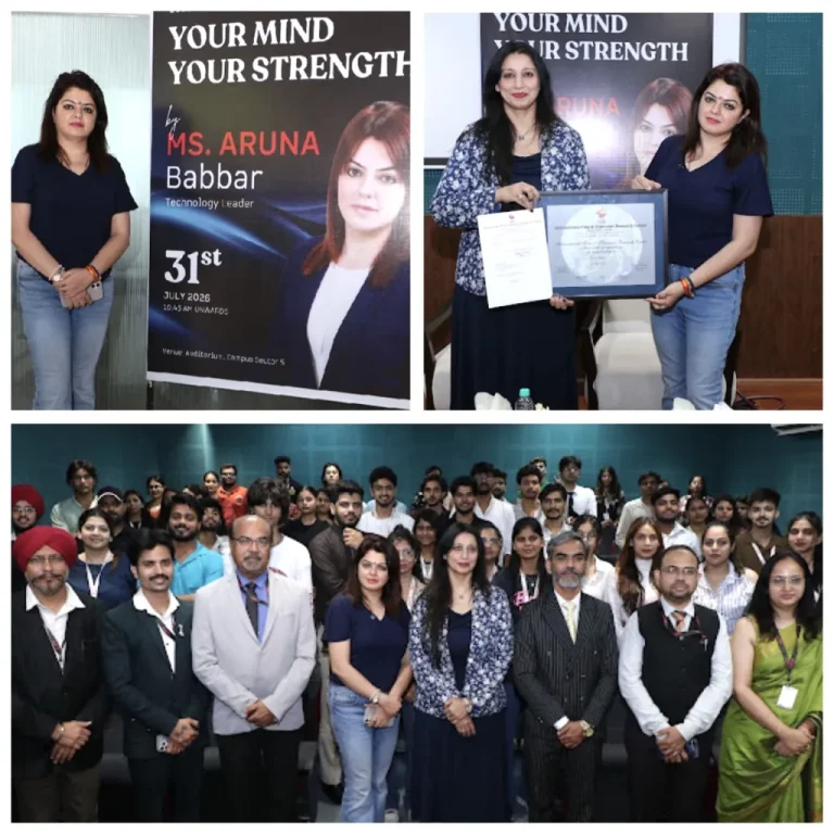 Aruna Babbar Engages AAFT Students in Powerful Interaction on Mental Health cf0a3d1e-68b0-4022-baf8-42b09a670cea