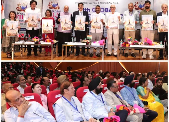 Dr. L. Murugan Unveils Poster of 2nd CINEKIND Awards at Global Film Festival Noida 793351435_2060437632030680_268054453772769693_n
