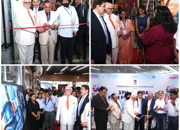 Vibrant Cinema-Themed Painting Exhibition Inaugurated at 19th Global Film Festival Noida 2026 816030265_2496459577527194_1557301818140583029_n