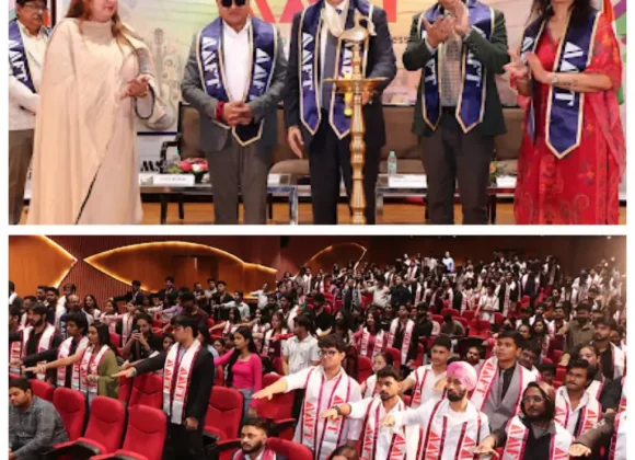 AAFT Celebrates 129th Batch Convocation, Marking 34 Years of Creative Education 819219613_1430968398968876_3757656401450830544_n-1