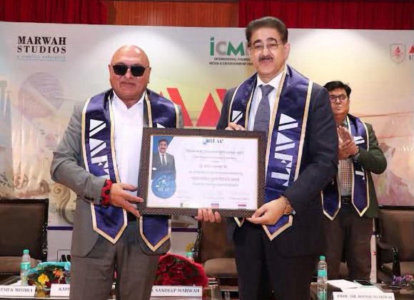 Belgium Honour for Dr. Sandeep Marwah: Father Kamil Bulcke Award Presented at AAFT’s 129th Convocation 819921363_1562672588461925_7815311633062330162_n