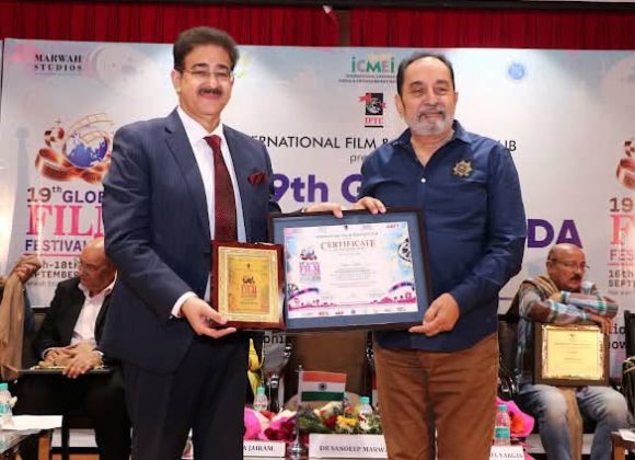 Anoop Lather Felicitated at 19th Global Film Festival Noida 2026 825268098_1389308220044803_7109935865126831413_n
