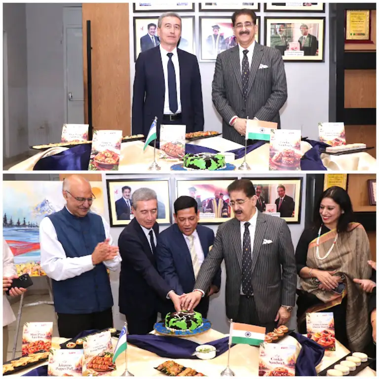 AAFT Showcases Uzbek Cuisine on World Tourism Day at Marwah Studios 825340380_1585831072709081_3792055043838001951_n