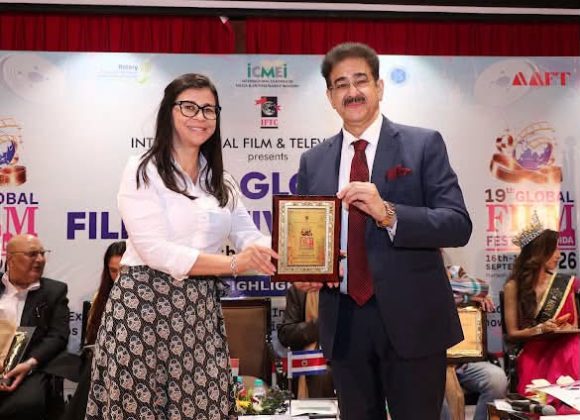 Costa Rican Diplomat Gaudi Patricia Felicitated at 19th Global Film Festival Noida 2026 829356510_1652031163210640_4090412445983863086_n