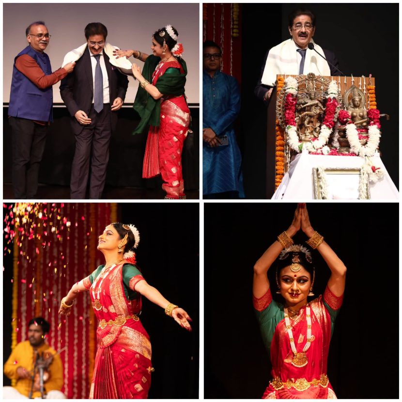 Dr. Sandeep Marwah Inaugurates Bharatanatyam Arangetram of Manisha Singhal at Triveni Kala Sangam 861231974_1408260938059616_5572895990151805049_n